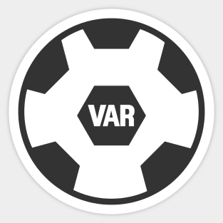 VAR sticker, video assistant referee, sticker Sticker